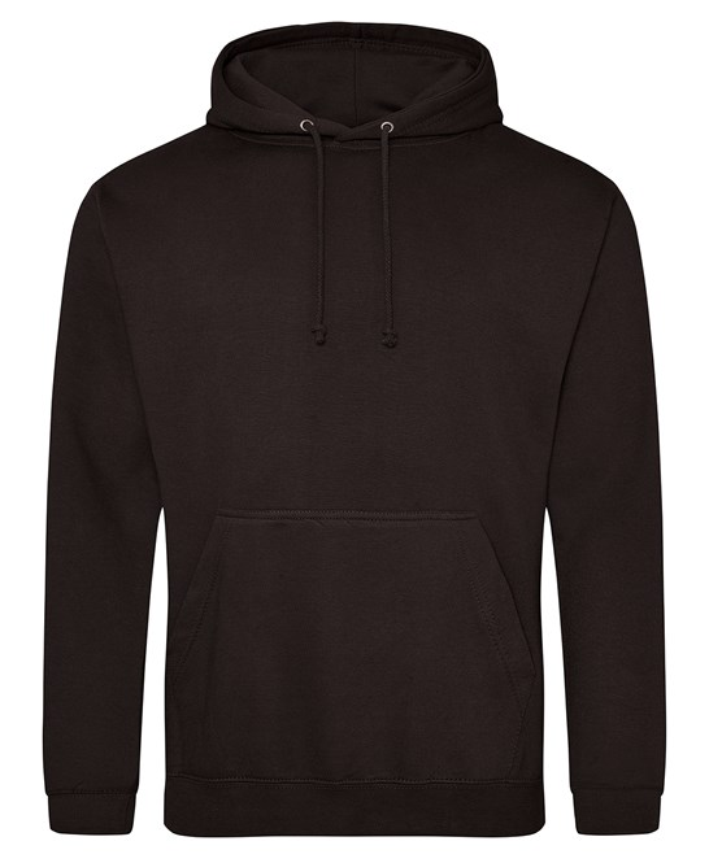 Super soft luxurious feel 60/40 Polyester Cotton mix Hooded Sweatshirt.