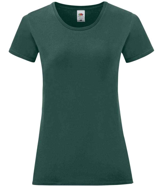 Ladies fit Cotton T Shirt with embroidered logo left breast. Enter/Choose your region name togo below the logo at checkout.